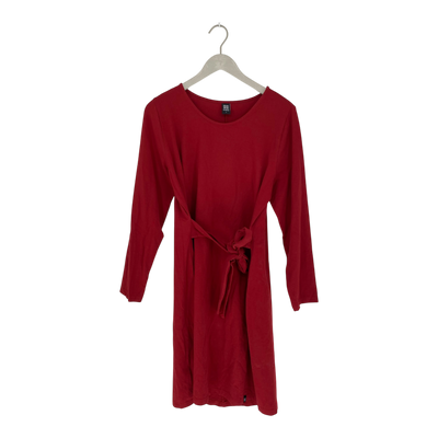 Kaiko belted dress, fire brick | woman L