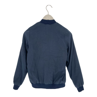 R-collection bomber jacket, dark blue | woman XS