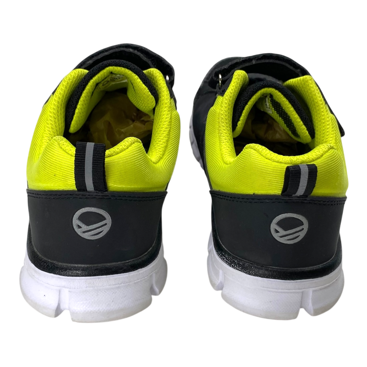 Halti sneakers, black/green | 36