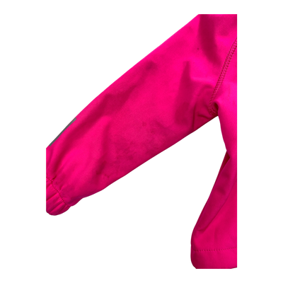 Reima vantti softshell jacket, bright pink | 86cm