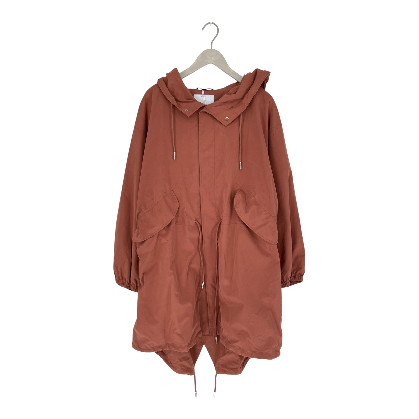 Embassy of Bricks and Logs bundaberg coat, terracotta | woman S