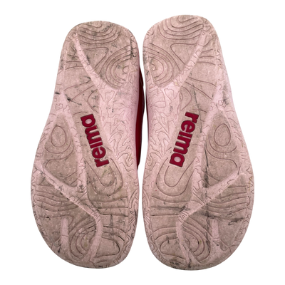 Reima tallustelu barefoot sneakers, red/light pink | 31