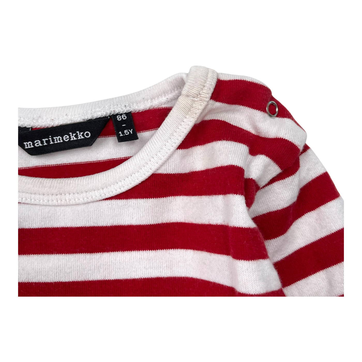 Marimekko vinde stripe body, red | 86cm