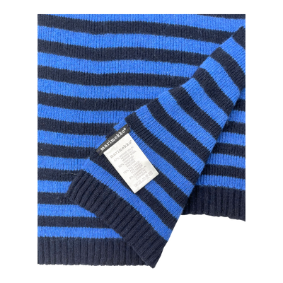 Marimekko merino scarf, stripes | onesize