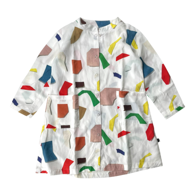 Papu button up dress, major compose | 98/ 104cm