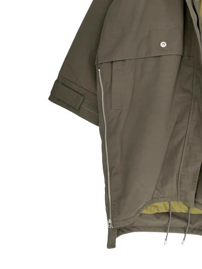 Embassy of Bricks and Logs montenegro parka jacket, brown/green | unisex S