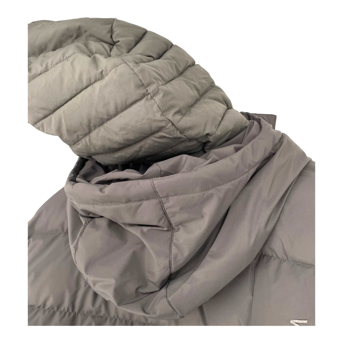 Embassy of Bricks and Logs Kensington puffer jacket, black olive | unisex L