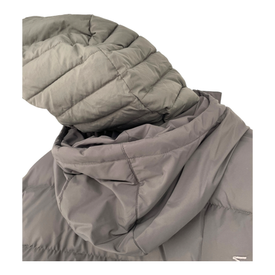 Embassy of Bricks and Logs Kensington puffer jacket, black olive | unisex L