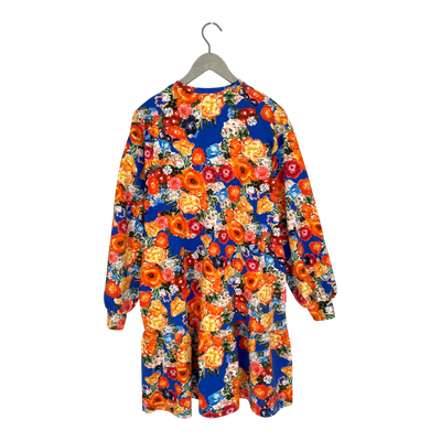 Kaiko ruffle sweat dress, flower | woman S
