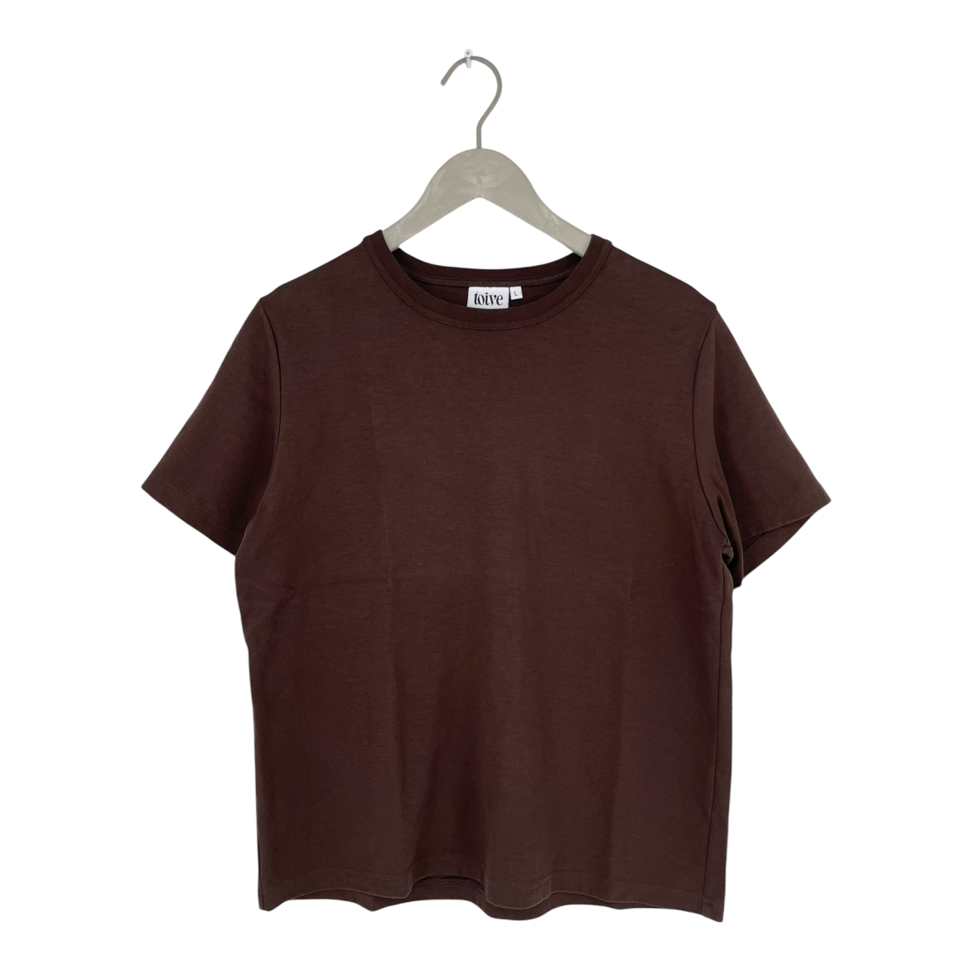 Toive t-shirt, dark brown | unisex L