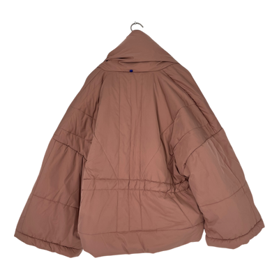 Embassy of Bricks and Logs chiba puffer coat, shadow rose | woman S