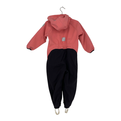 Reima mjosa softshell overall, pink | 92cm