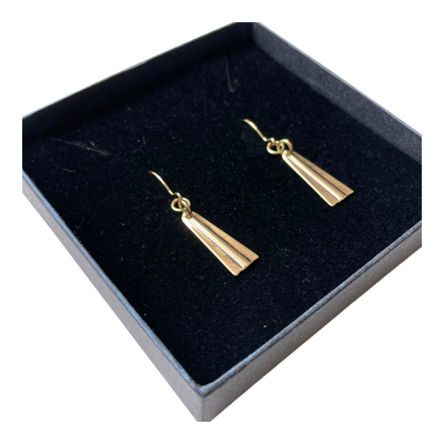 Kalevala Koru kuutar earrings, bronze