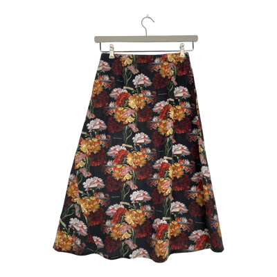 Makia wave midi skirt, flowers | woman 36