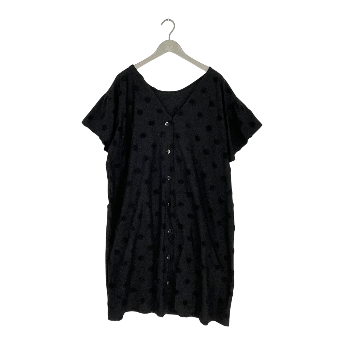 Aarre aida dress, black big dot | woman XL