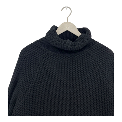 Nomen Nescio chunky wool tunic, black | woman M