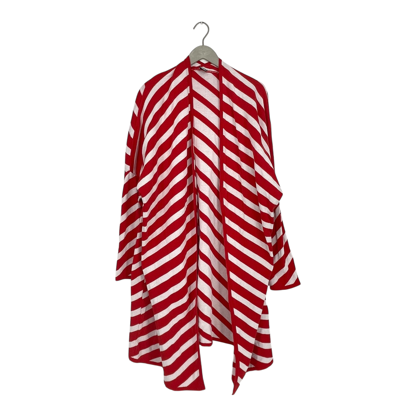 Papu long split cardigan, stripes | woman M