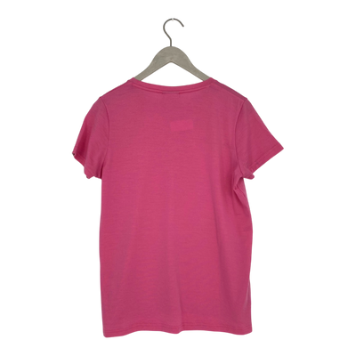 North Outdoor merino t-shirt, pink | woman M