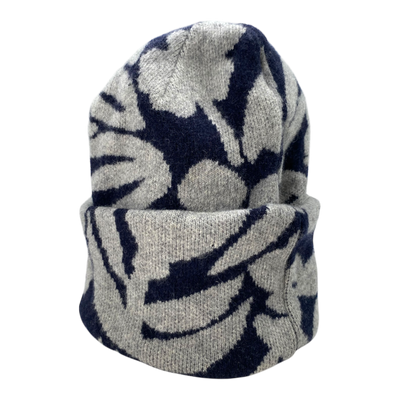 R-Collection wool beanie, grey