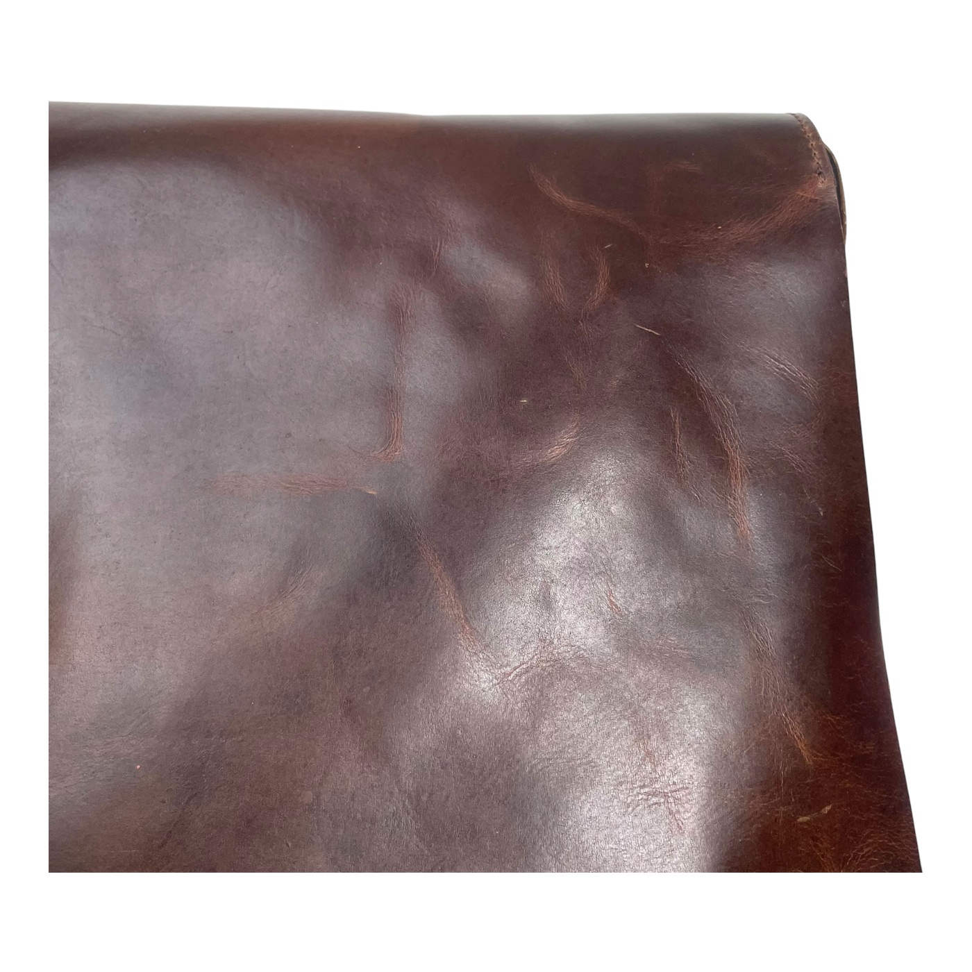 Harold's Bags leather campo messenger bag L, dark brown