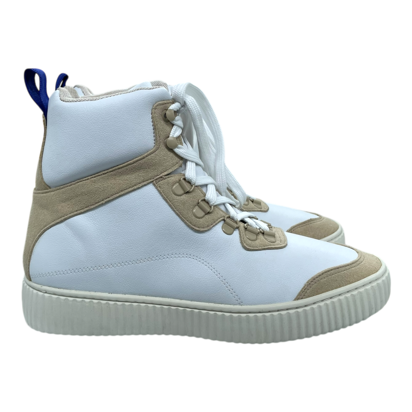 Embassy of Bricks and Logs leicester hiker solid boot, white/sand | 43