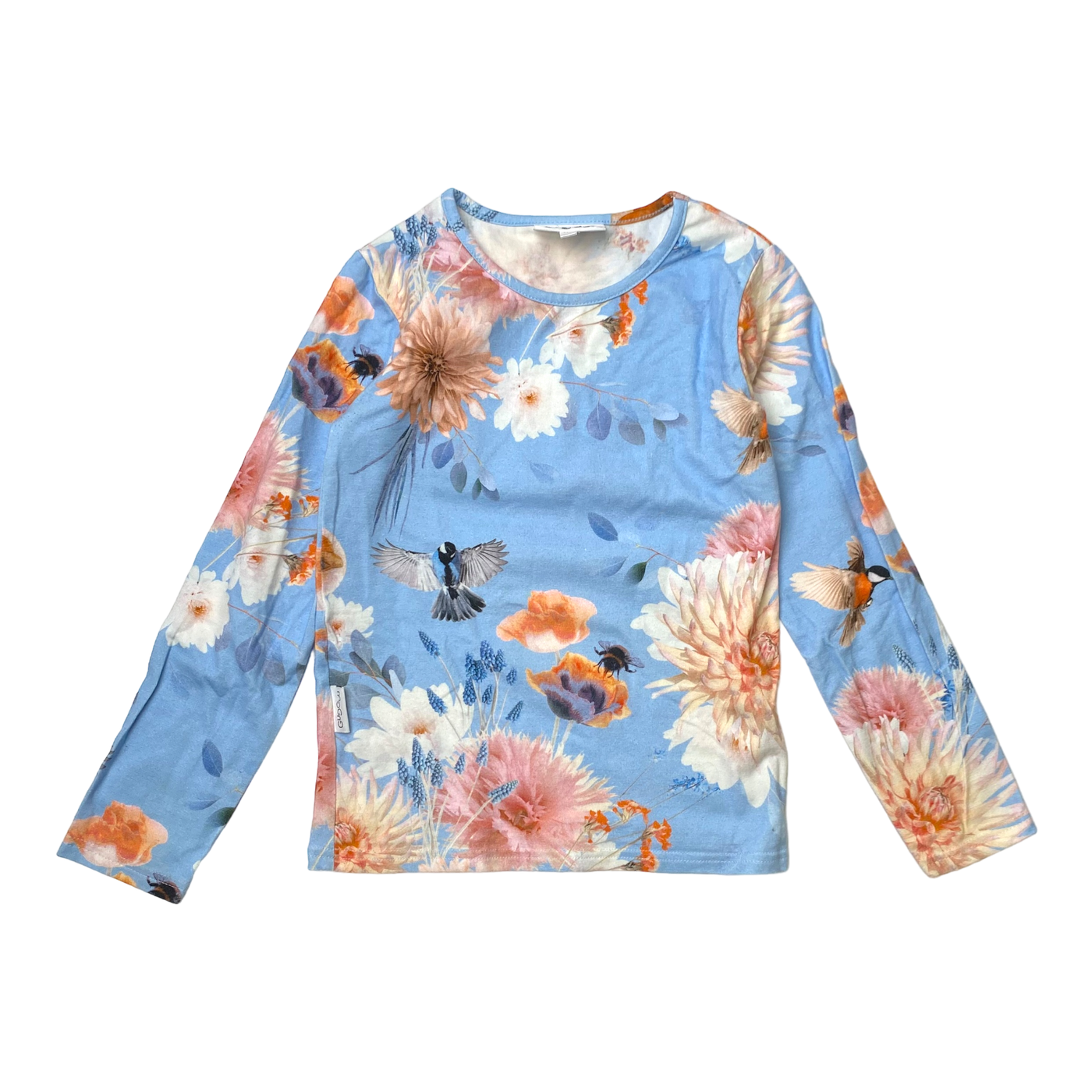 Gugguu shirt, flowers | 116cm