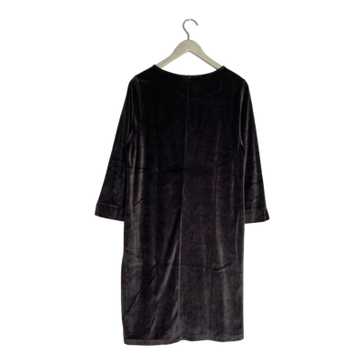 Alchemist velour dress, jet | woman M