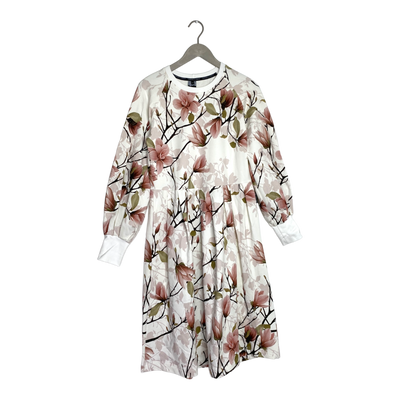 Ommellinen laskos sweat dress, flower | woman M