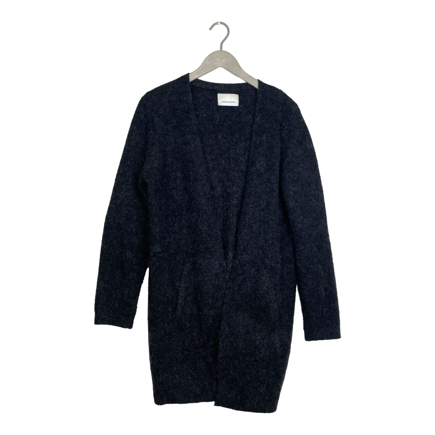 Samsøe Samsøe wool cardigan, dark grey | woman M