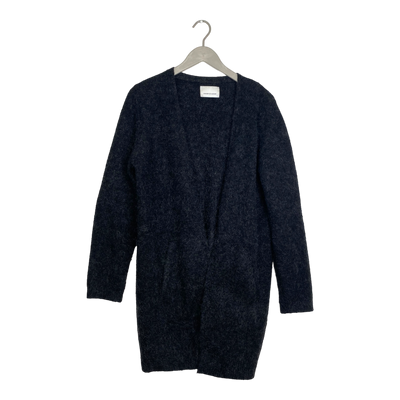 Samsøe Samsøe wool cardigan, dark grey | woman M