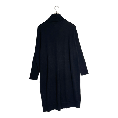 Aarre filipa merino wool tunic, black | woman L/XL