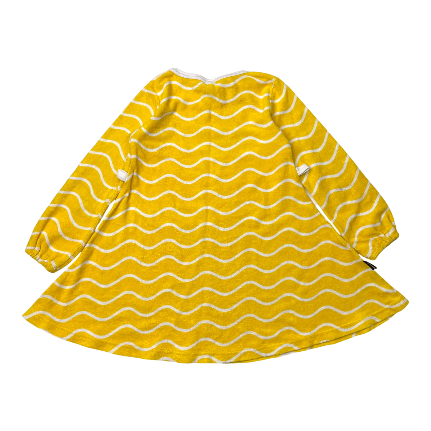 Metsola terry dress, yellow | 116cm