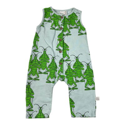 Mainio sweat jumpsuit, grasshopper | 62/68cm