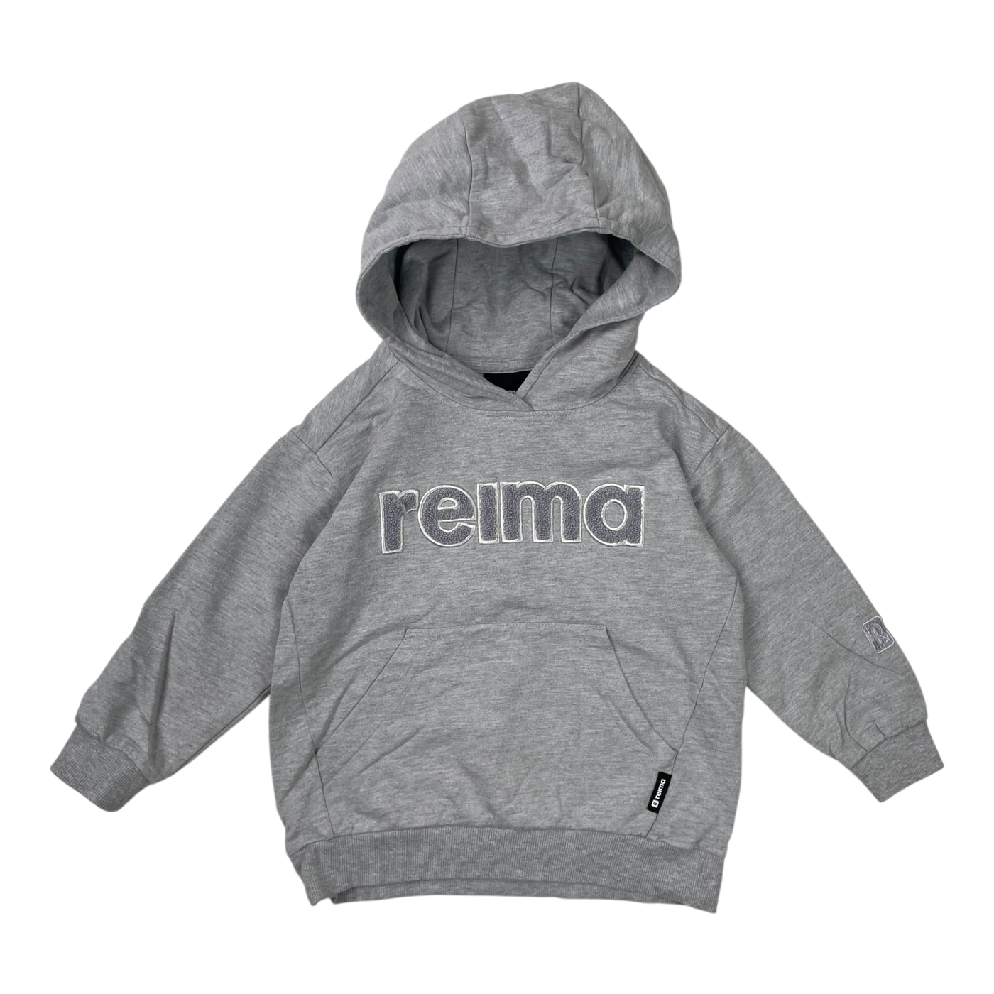 Reima puhto hoodie, grey | 98/104cm