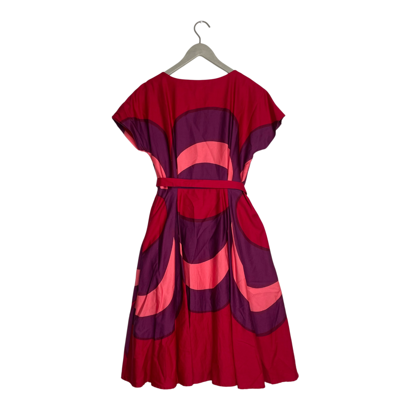 Marimekko soma woven dress, fire brick | woman 38