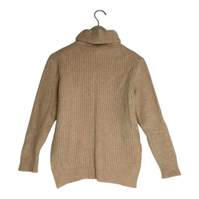 Ganni knitted sweater, wheat | woman M