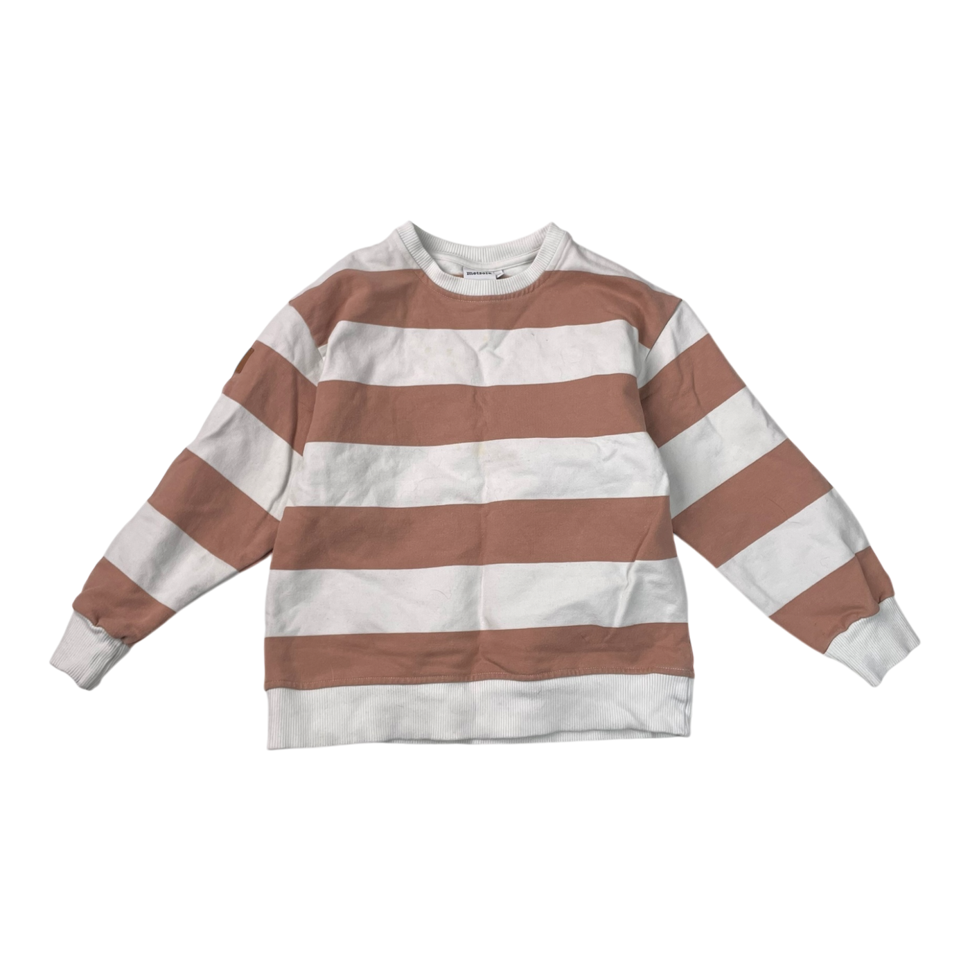 Metsola sweatshirt, stripes | 122/128cm