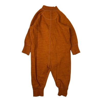 Reima parvin wool overall, cinnamon brown | 80cm