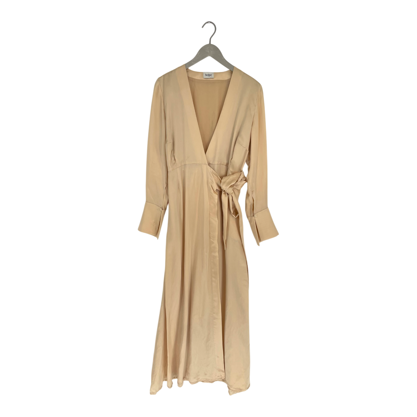 Studio Heijne long wrap dress, gold | woman 42