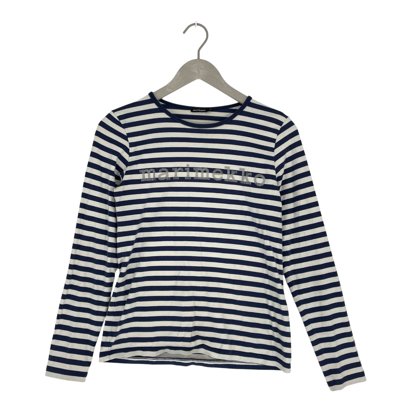 Marimekko stripe shirt, blue | woman XS