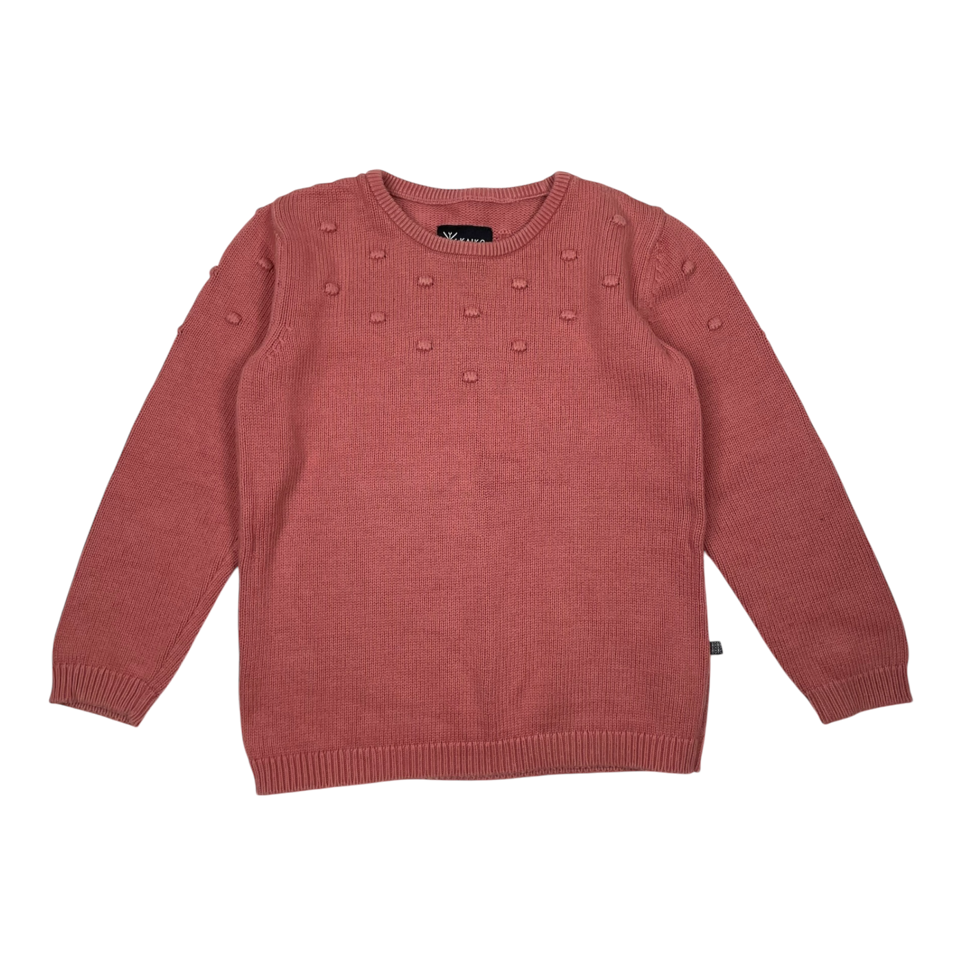 Kaiko knitted jumper, rose | 110/116cm