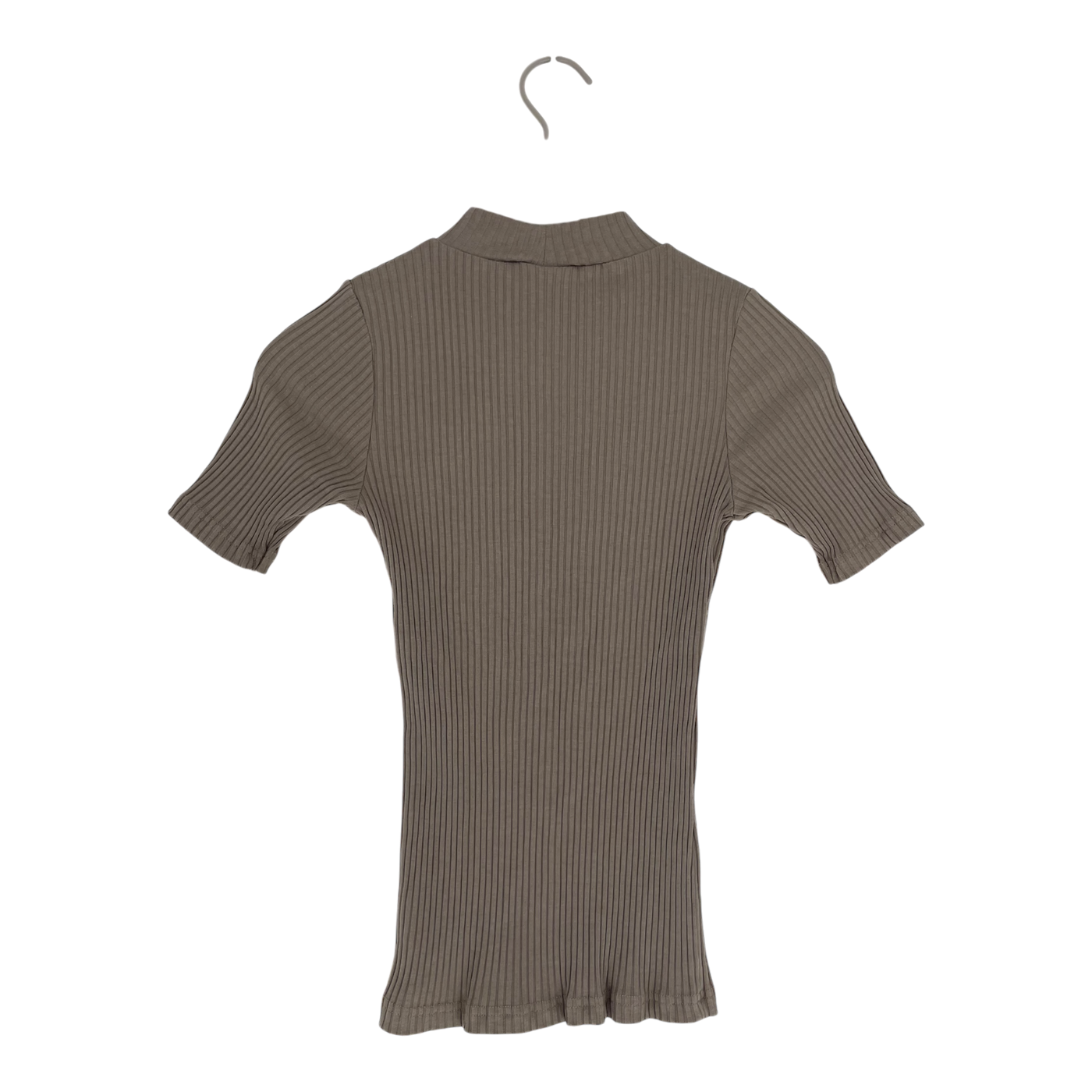 Riva Clothing rib t-shirt, beige | woman XS