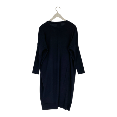 Aarre nooa merino wool tunic, black | woman S/M