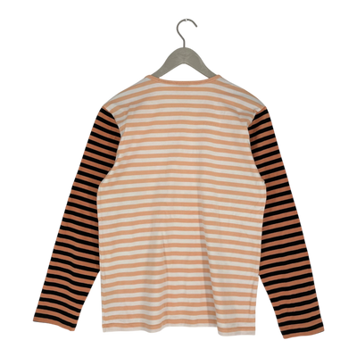 Marimekko stripe logo shirt, stripe | woman M