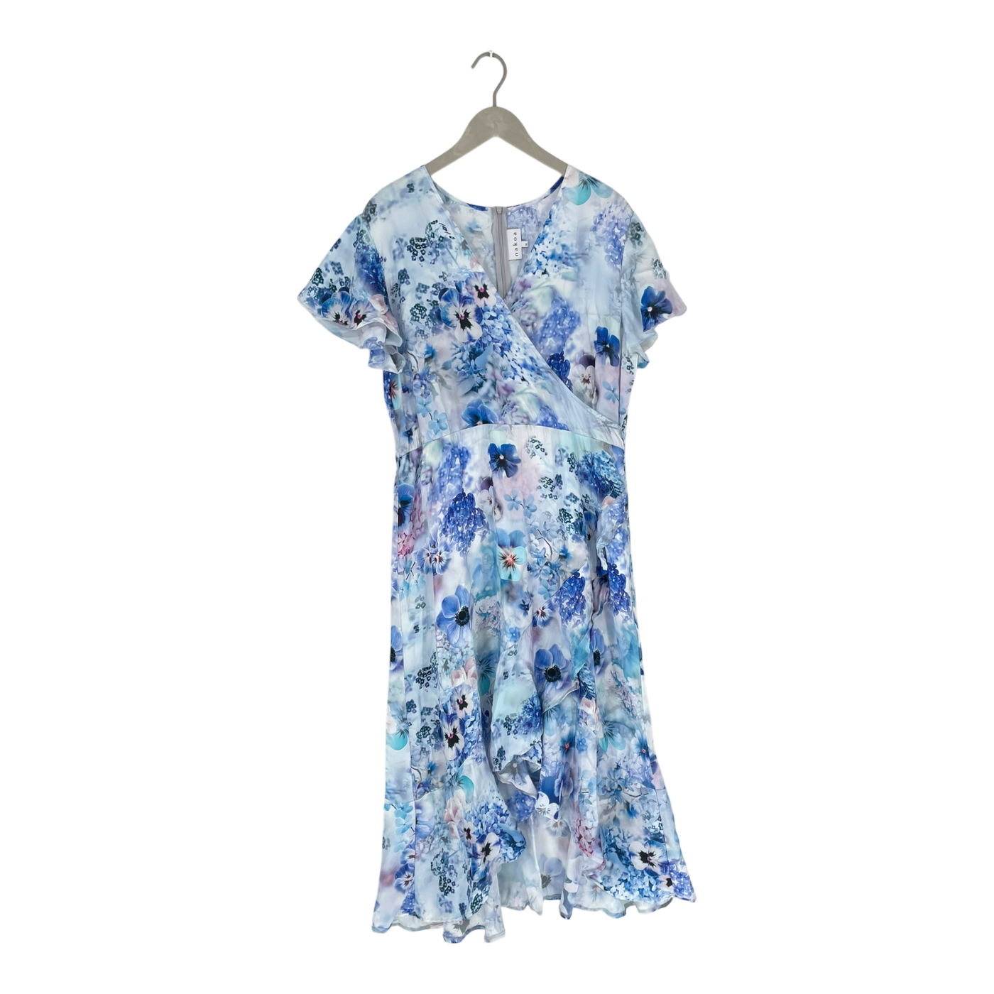 Nakoa layered woven dress, flower | woman XL