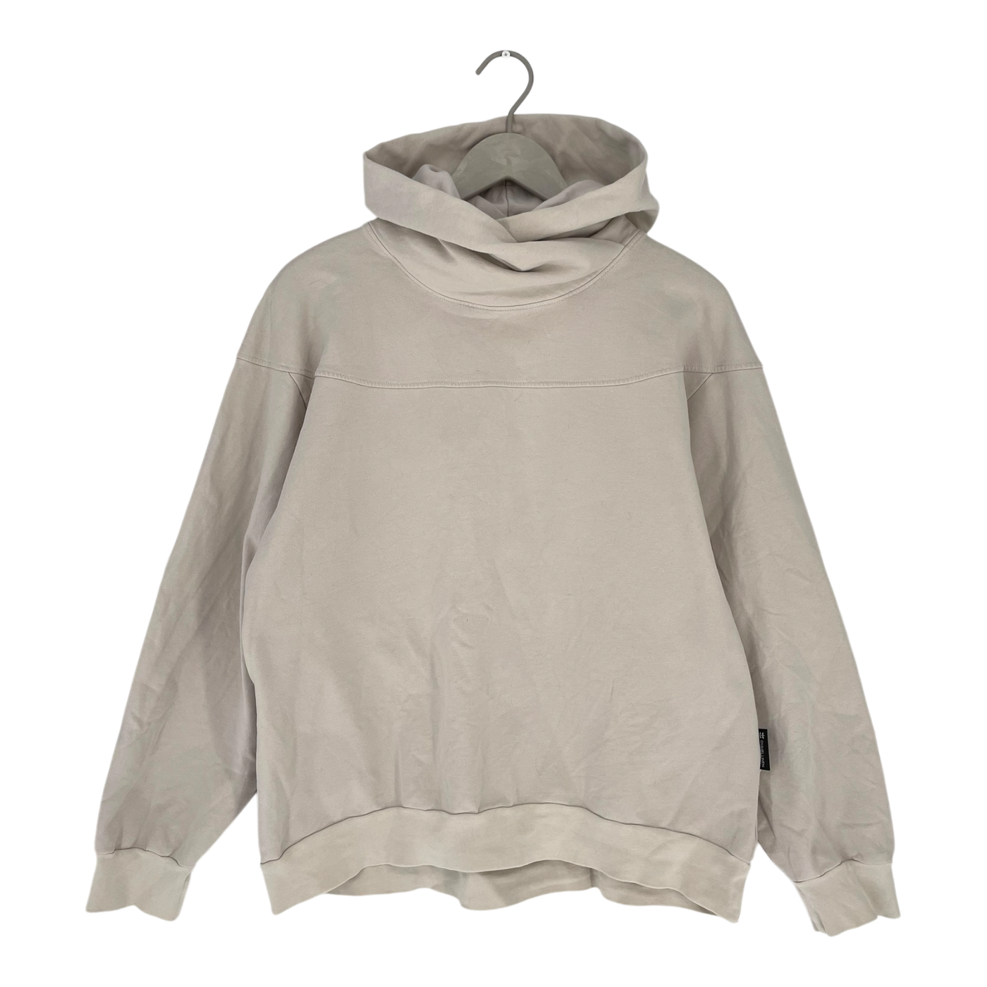 Ommellinen giant hoodie, beige | woman M/L