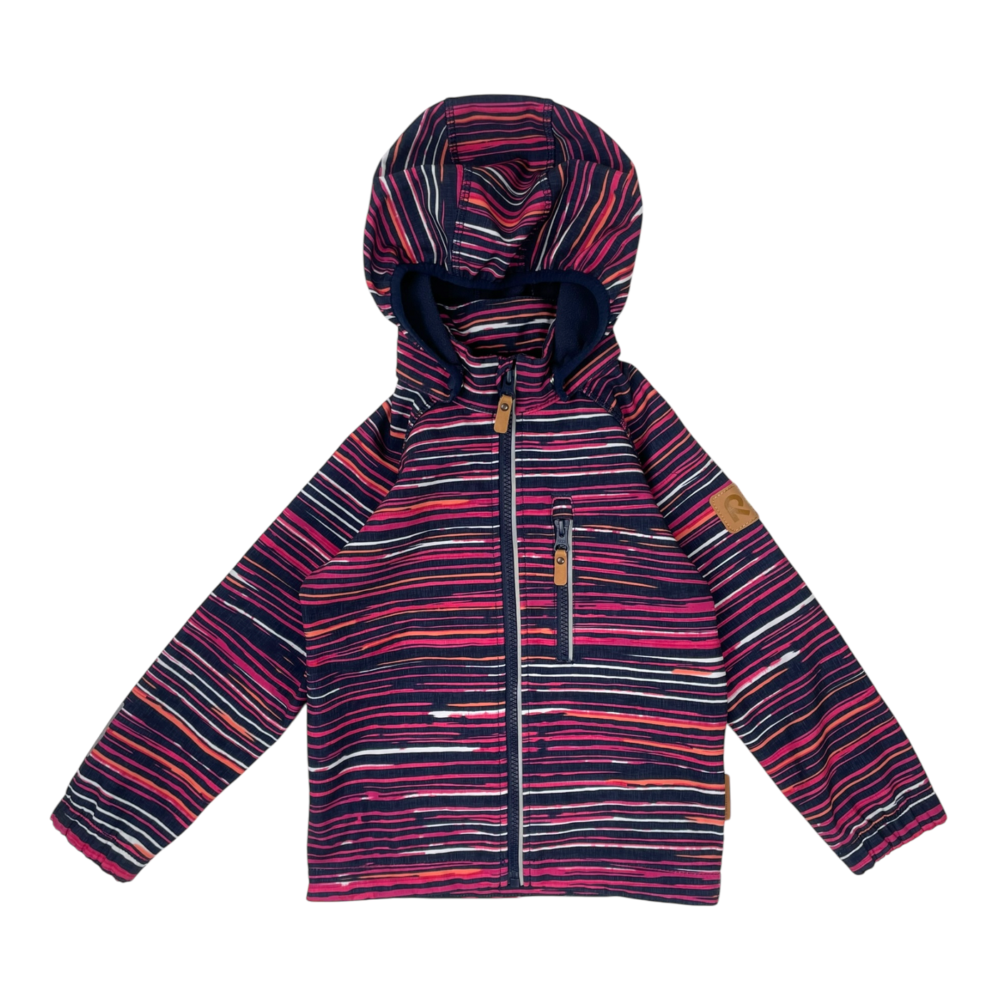Reima vantti softshell jacket, stripes | 104cm