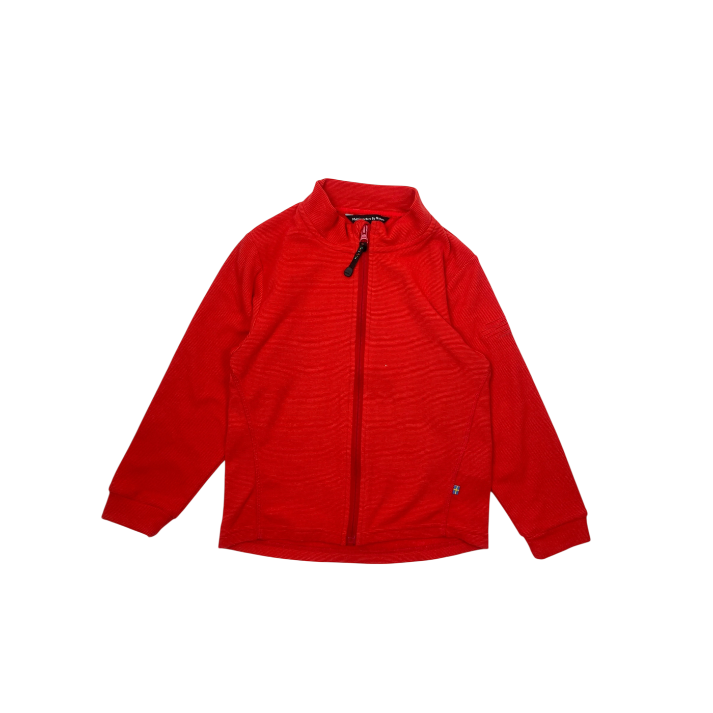 Isbjörn fleece jacket, red | 122/128cm