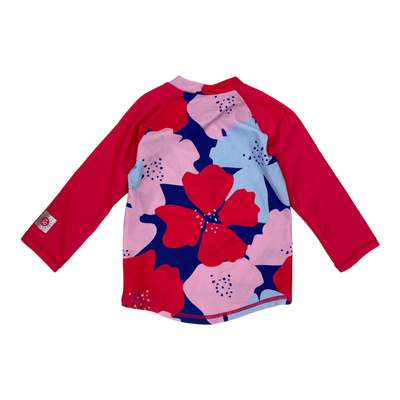 Reima borneo UV swim shirt, flowers | 74cm