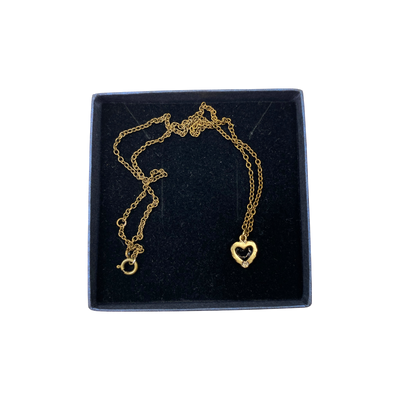 Kalevala Koru talon sydän necklace, bronze
